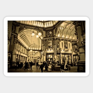 Leadenhall Market City of London England Sticker